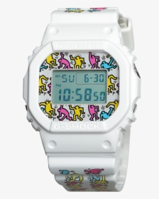 G Shock Dw5600keith - G Shock Keith Haring Watch, HD Png Download, Transparent PNG