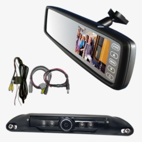 Rearview Mirror Monitor Kit - Backup Camera, HD Png Download, Transparent PNG