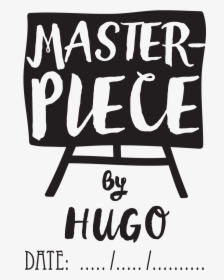 Masterpiece With Easel - Illustration, HD Png Download, Transparent PNG