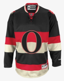 Ottawa Senators Black Jersey, HD Png Download, Transparent PNG