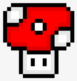 Super Mario Mushroom Png - Charmander Pixel Art, Transparent Png, Transparent PNG