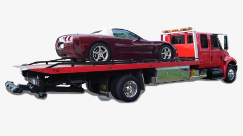 Picture - Flatbed Tow Truck Png, Transparent Png, Transparent PNG