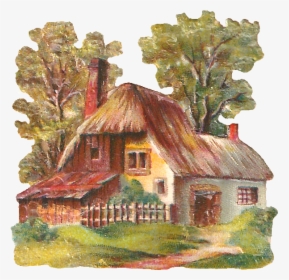 House In The Country, Pixel - Country House Clipart, HD Png Download, Transparent PNG