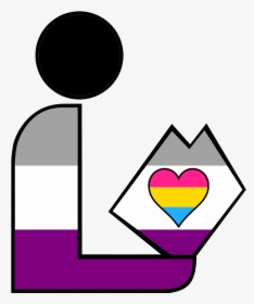 Asexual Panromantic Library Logo 2, HD Png Download, Transparent PNG