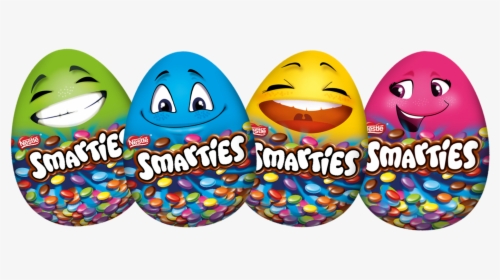 Nestle Smartie Funny Eggs - Smarties Egg, HD Png Download, Transparent PNG