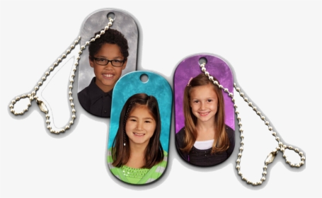 Customize Your Own Personal Picture Dog Tags - Chain, HD Png Download, Transparent PNG