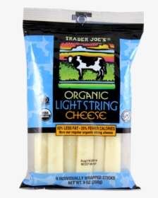 Trader Joe's Organic Light String Cheese Nutrition, HD Png Download, Transparent PNG