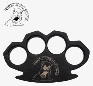 Angry Poo Don T Tread On Me Steam Punk Black Solid - Knuckle Busters, HD Png Download, Transparent PNG