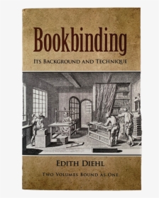 Bookbinding - Bookbinding, Its Background And Technique, HD Png Download, Transparent PNG