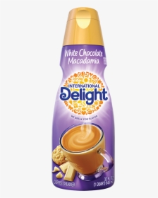 Whit Chocolate Macadamia Nut Coffee Creamer - Delight Coffee Creamer Hazelnut, HD Png Download, Transparent PNG