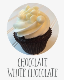 Chocolate White Chocolate - Cupcake, HD Png Download, Transparent PNG