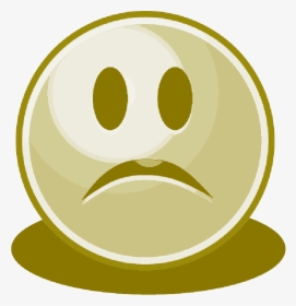 Sad, Unhappy, Sorry, Cheerless, Smiley, Yellow, Face - Smiley, HD Png Download, Transparent PNG