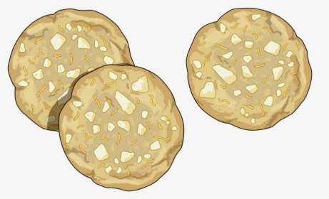 White Chocolate Grapefruit Cookies - Biscuit, HD Png Download, Transparent PNG
