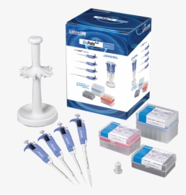 Biopette™ Plus Four Pack Starter Pipette Kit By Labnet - Biopette Plus Four Pack Starter Kit, HD Png Download, Transparent PNG