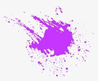 #freetoedit #purple #paint #splash - Transparent Background Pink Paint Splatter Png, Png Download, Transparent PNG