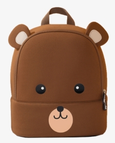 Nohoo School Backpack 3d Cartoon Unicorn Bag For Girls - Backpack Bear Face, HD Png Download, Transparent PNG