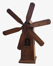 Wooden Dutch Windmill - Windmill, HD Png Download, Transparent PNG
