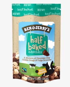 Half Baked® Dough Chunks - Ben And Jerry's Cookie Dough Chunks, HD Png Download, Transparent PNG
