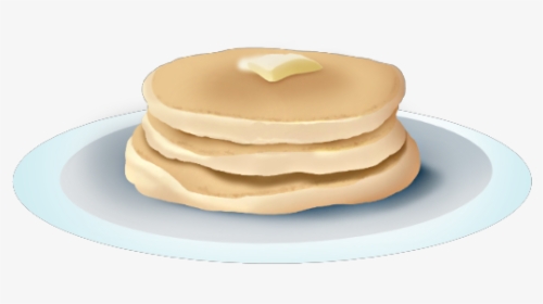 #breakfast #pancakes #plate #butter #mydrawing - Pannekoek, HD Png Download, Transparent PNG