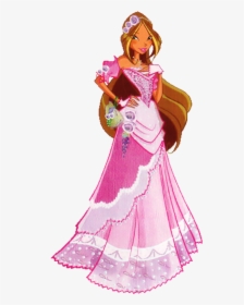 Fairy Flora Looking Beautiful-wer618 - Winx Club Dress Flora, HD Png Download, Transparent PNG