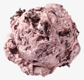 Homemade Brand Black Raspberry Chip Ice Cream Scoop - Soy Ice Cream, HD Png Download, Transparent PNG