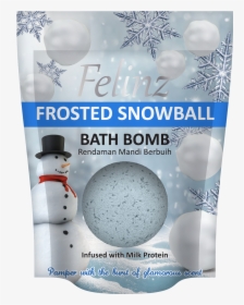 Felinz Frosted Snowball Bath Bomb - Flyer, HD Png Download, Transparent PNG