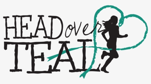 Head Over Teal Heart Logo - Illustration, HD Png Download, Transparent PNG