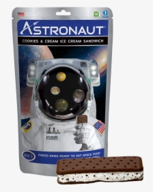 Astronaut Cookies And Cream Ice Cream Sandwich - Cookies And Cream Astronaut Ice Cream, HD Png Download, Transparent PNG