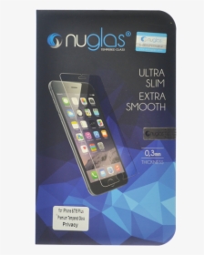 Nuglas Iphone 7 Plus/8 Plus Tempered Glass Privacy - Screen Protector, HD Png Download, Transparent PNG