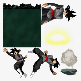 Goku Black Dokkan Assets, HD Png Download, Transparent PNG