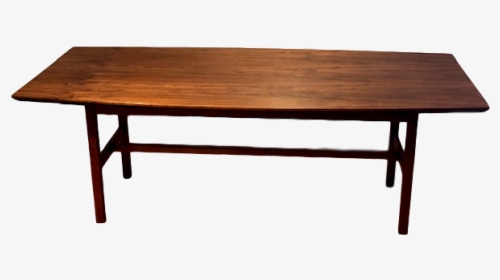 Coffee Table Rattan Shelf Mid Century Modern Parker, HD Png Download, Transparent PNG