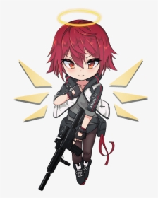 Anime Gun Png, Transparent Png, Transparent PNG