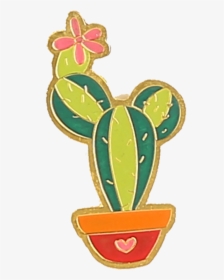 The Cactus Flower Pin - Prickly Pear, HD Png Download, Transparent PNG