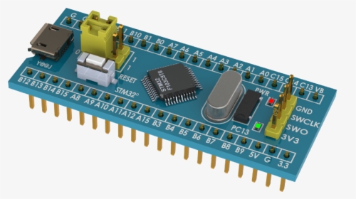 Kicad Bluepill, HD Png Download, Transparent PNG