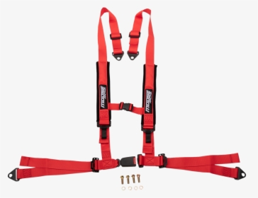 Moose Utility Utv Red 4 Point Seat Belt Harness Restraint - Side-by-side, HD Png Download, Transparent PNG
