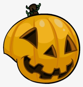 Graphic Free Library Image Head Png Club Penguin Wiki - Club Penguin Pumpkin Head, Transparent Png, Transparent PNG
