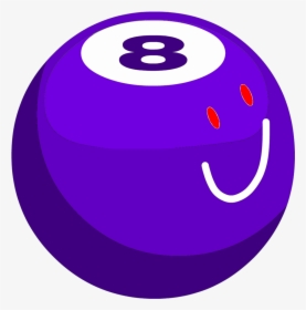 Fan Of Grassy/grasserina Wiki - Bfdi Shadow 8 Ball, HD Png Download, Transparent PNG