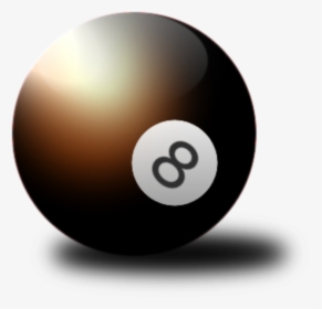 Eightball - Billiard Ball, HD Png Download, Transparent PNG