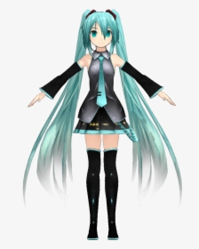 Miku By Rondline - Anime, HD Png Download, Transparent PNG