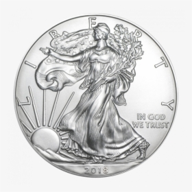 Main Product Photo - 2018 Silver American Eagle, HD Png Download, Transparent PNG