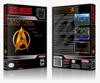 Star Trek Starfleet Academy Replacement Nintendo Snes - Snes Thomas The Tank Engine, HD Png Download, Transparent PNG