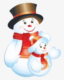 Snowman Android Claus Christmas Santa Png Free Photo - Christmas Snowman Clipart Free, Transparent Png, Transparent PNG