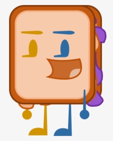 Peanut Butter Jelly Png - Bfdi Peanut Butter And Jelly, Transparent Png, Transparent PNG