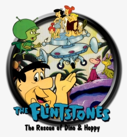 Azbvac - Flintstones The The Rescue Of Dino & Hoppy, HD Png Download, Transparent PNG