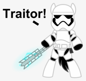 My Little Pony Stormtrooper Clipart , Png Download - Stormtrooper Clear Background, Transparent Png, Transparent PNG