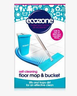 Ecozone Floor Mop & Bucket - Tablete Za Čiščenje Pralnega Stroja, HD Png Download, Transparent PNG