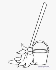 mop coloring page