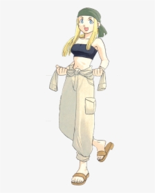 Winry Rockbell Mechanic Outfit, HD Png Download, Transparent PNG