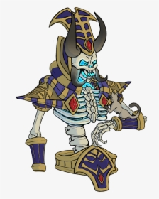 I Really Love Kel’thuzad’s Heroes Of The Storm Model - Cartoon, HD Png Download, Transparent PNG