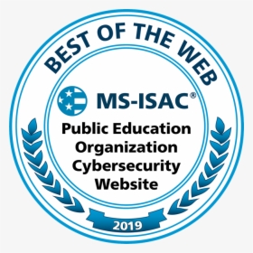 Ms-isac Best Of Web 2019 Education Award - Circle, HD Png Download, Transparent PNG